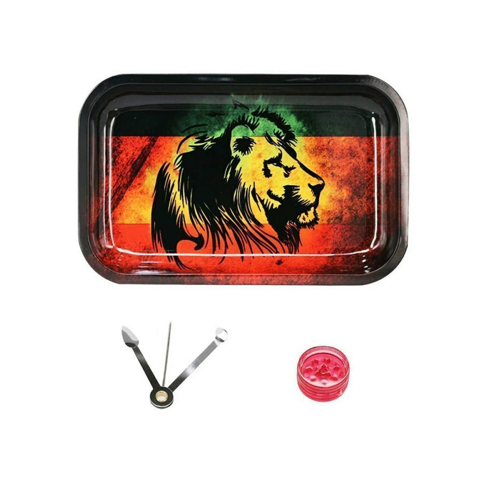 𝅺lion graphic rolling tray 11 x 7